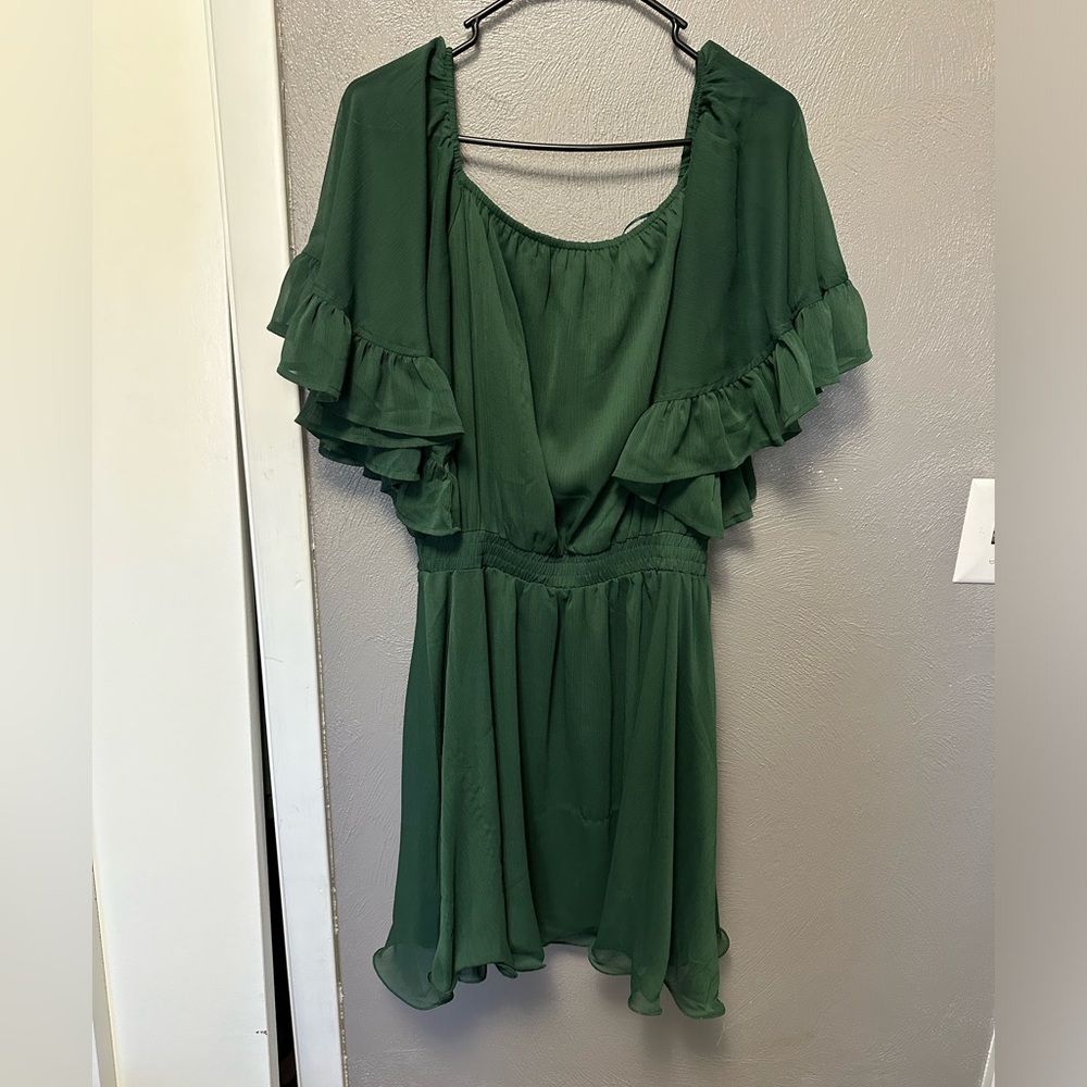 Off the shoulder dress